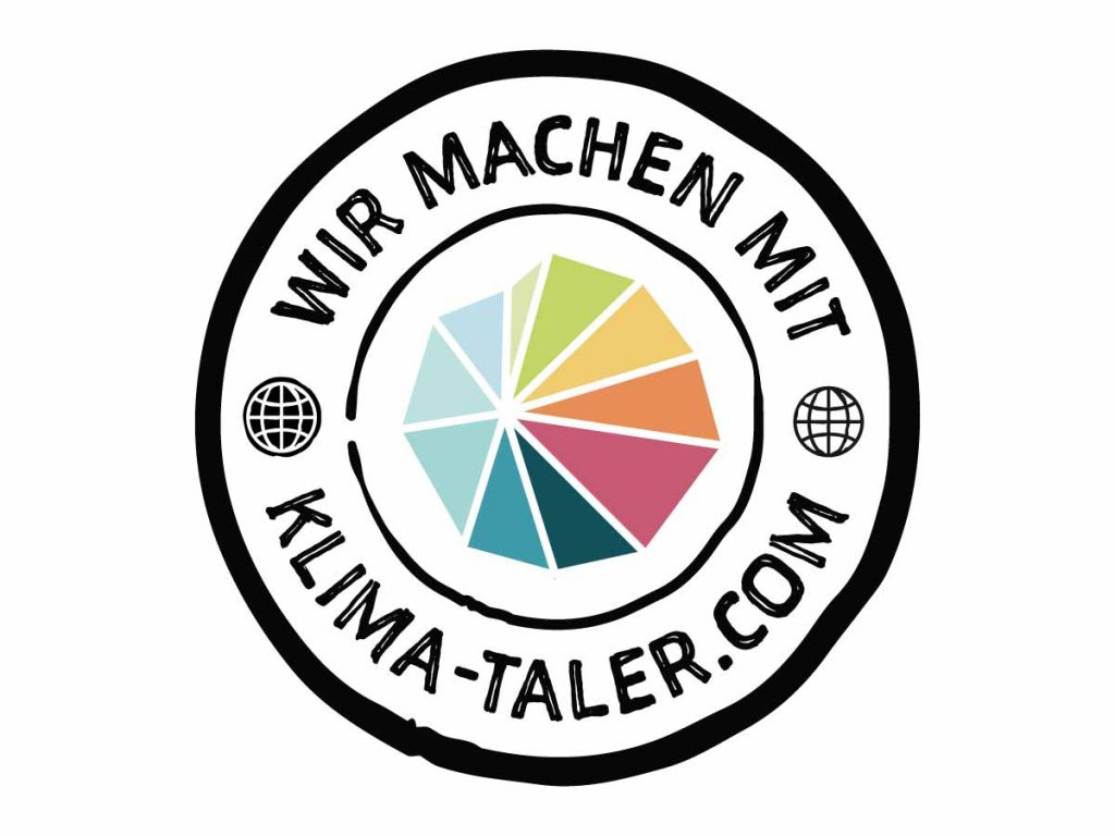 Wir machen mit Siegel Klima-Taler