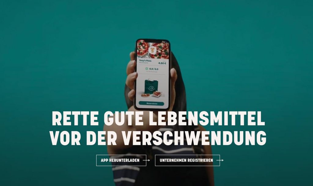 Essen retten mit der togoodtogo app